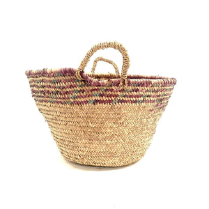 Cesta de vime natural 50x35x32