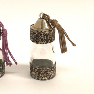 Conjunto de potes de especiarias em vidro 1/5/10 3,50Ø
