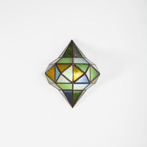 aplique árabe cristal diamante multicolor on