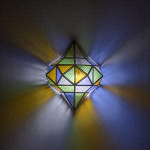 aplique árabe cristal diamante multicolor