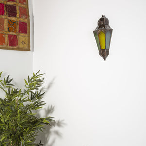 aplique marroquí calado cristal forja escenario