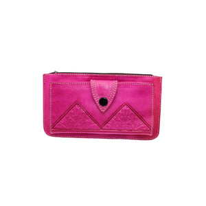 Cartera billetera marroquí de cuero natural Sabah