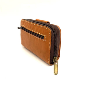 Carteira marroquina de couro natural Sgir