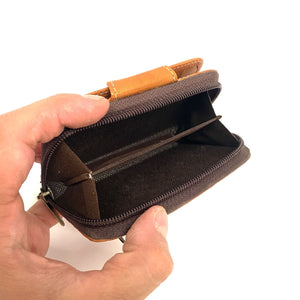 Carteira marroquina de couro natural Sgir