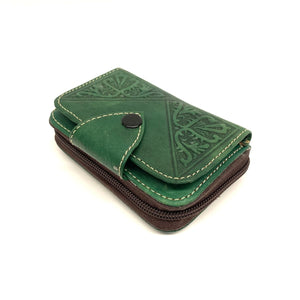 Carteira marroquina de couro natural Sgir