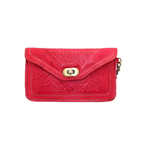 Cartera marroquí de cuero natural con asa - Varios colores