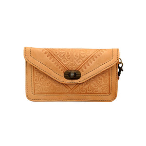 Cartera marroquí de cuero natural con asa - Varios colores