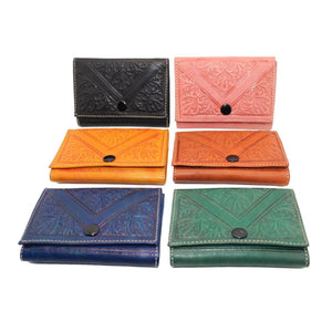 Cartera marroquí de cuero natural Ward