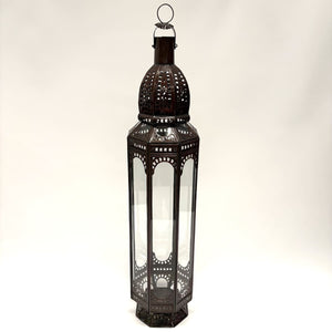 farol marroquí alargado karim 80cm