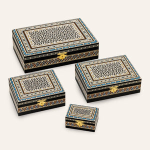 joyero taracea granadina set