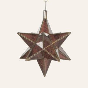 lámpara árabe estrella violeta C1