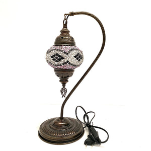 Lámpara turca de mesa rombos N2