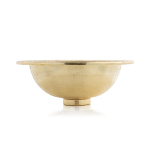 Lavabo marroquí de latón dorado