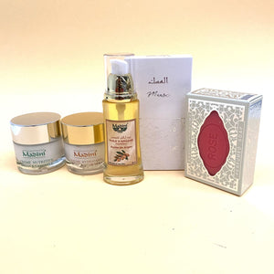 Cesta de cosméticos árabe exclusiva feita à mão MADINI