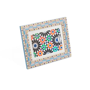 Marco portafotos de taracea granadina