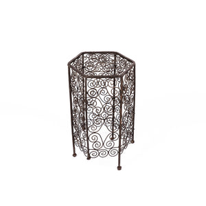 Mesa marroquí auxiliar de hierro