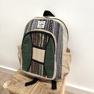 mochila cáñamo artersana nepal