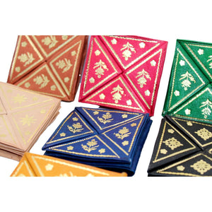 Monedero marroquí de cuero natural billetero