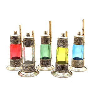 Porta-Kohl de Alpaca Marroquina e Cristal