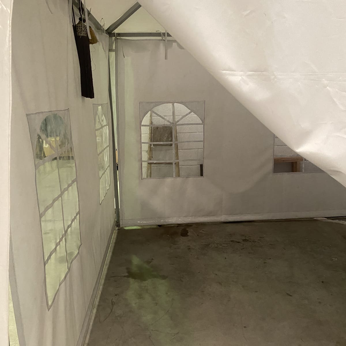 Tenda Medieval Artesanal em PVC para Feira 300x300cm