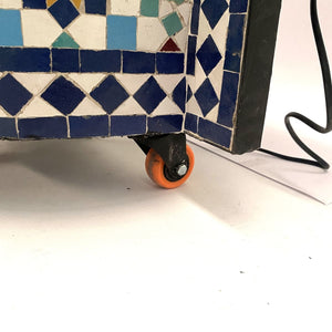 Fonte Árabe em Azulejo Multicolor Esculpido à Mão 90x50