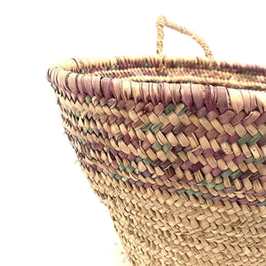 Cesta de vime natural 50x35x32