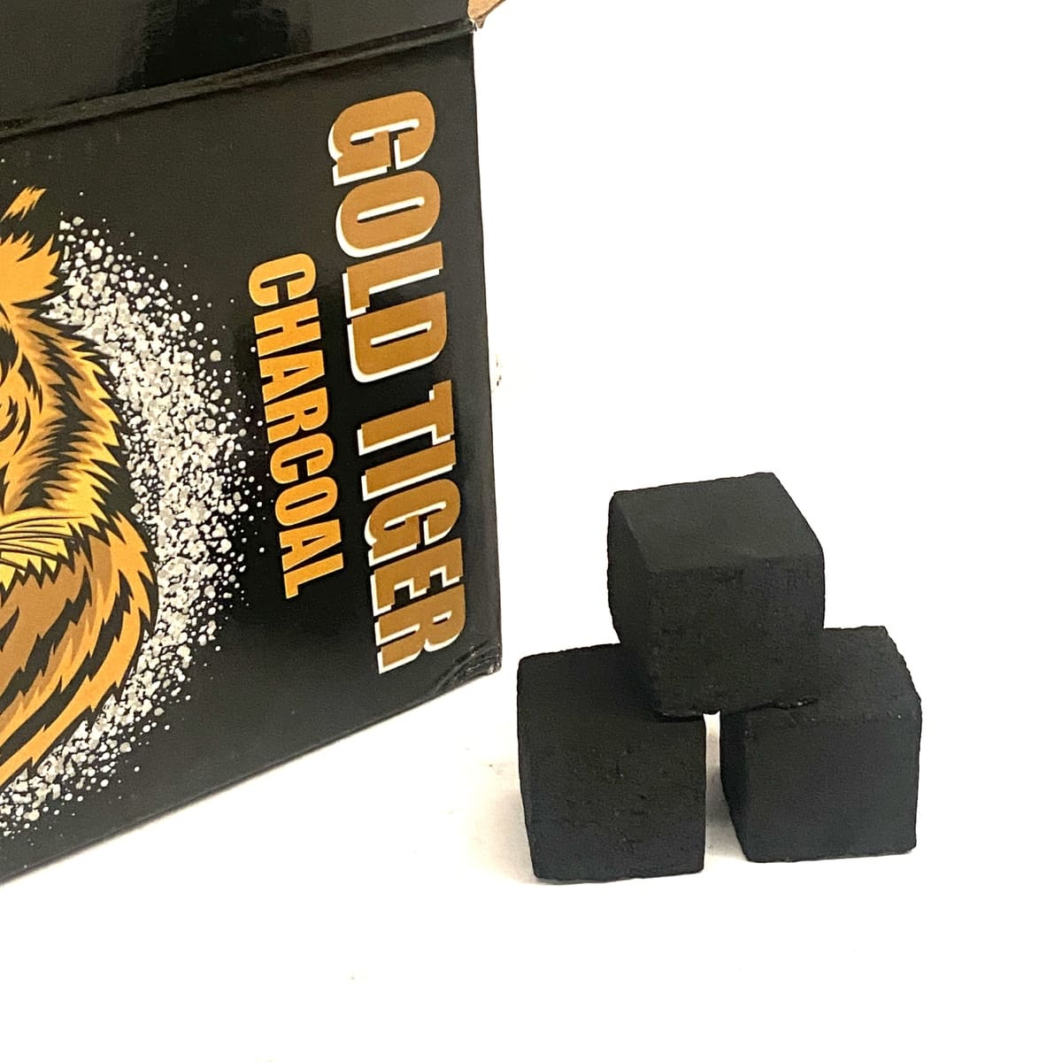 Carvão Natural 1kg Ouro Tigre 26mm + PRESENTE SURPRESA