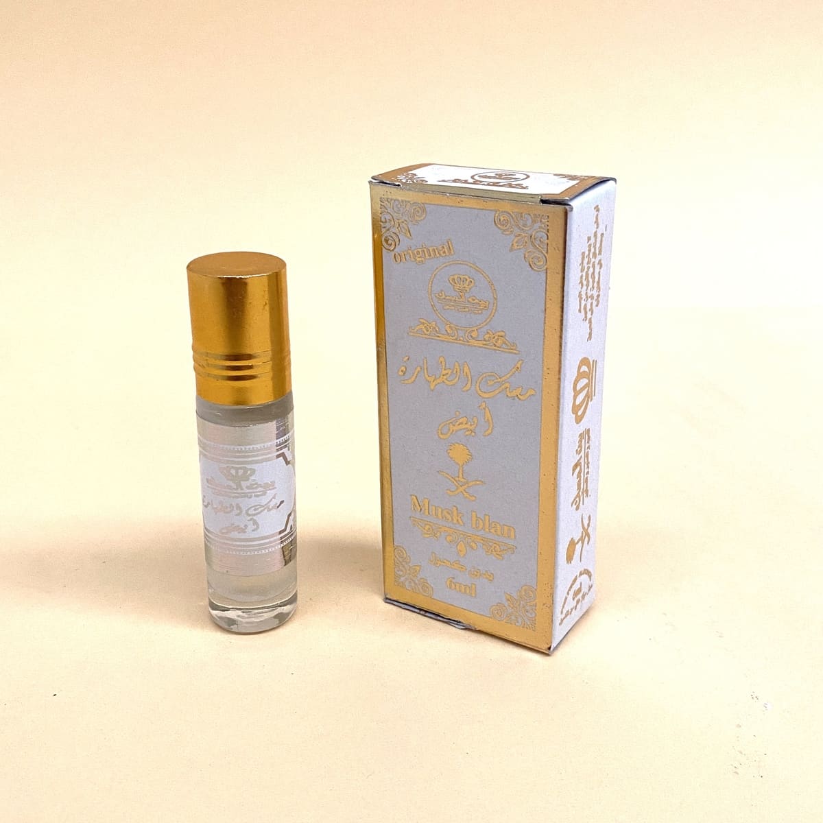 Perfume Árabe Almíscar Branco - Roll On 6ml