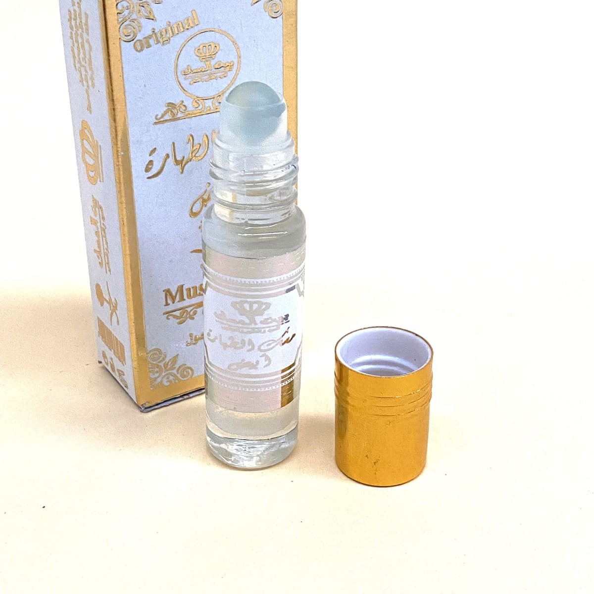 Perfume Árabe Almíscar Branco - Roll On 6ml