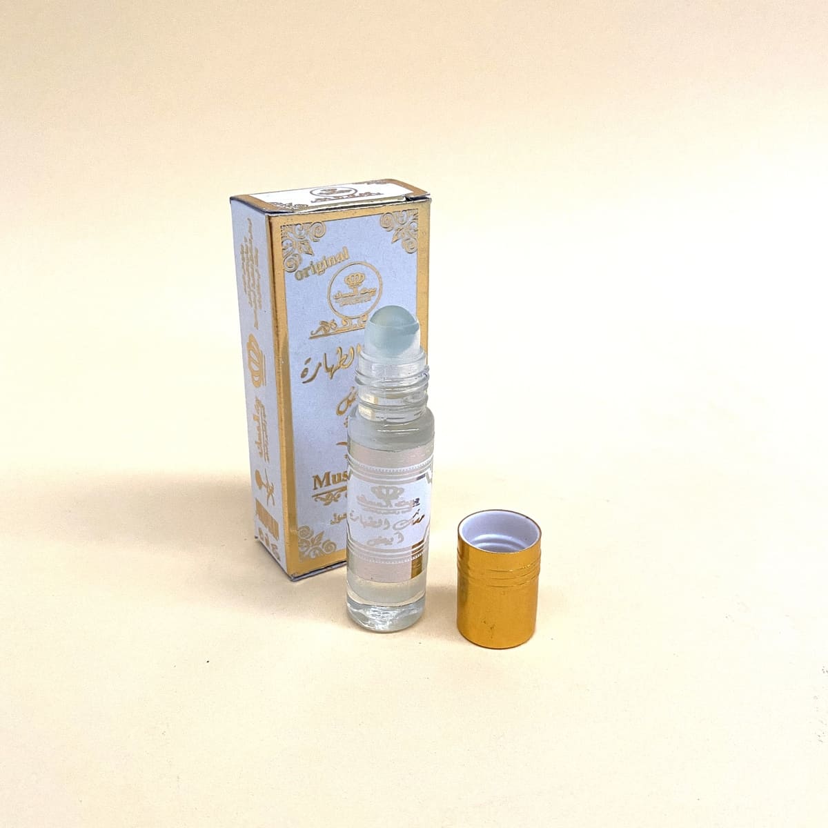 Perfume Árabe Almíscar Branco - Roll On 6ml