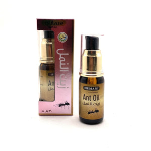 Aceite de hormiga elimina vello