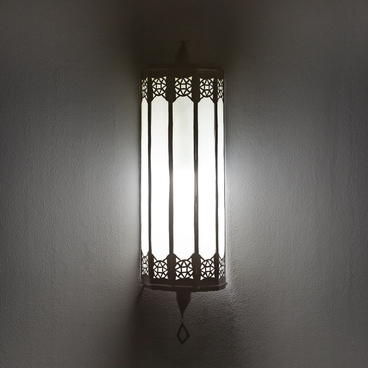 aplique árabe de cristal blanco Tissa