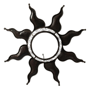 Aplique o plafón marroquí de forja Sol 90cm