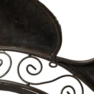 Aplique o plafón marroquí de forja Sol 90cm