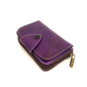 Carteira marroquina de couro natural Sgir