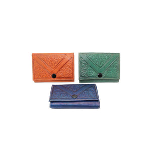 Cartera marroquí de cuero natural Ward