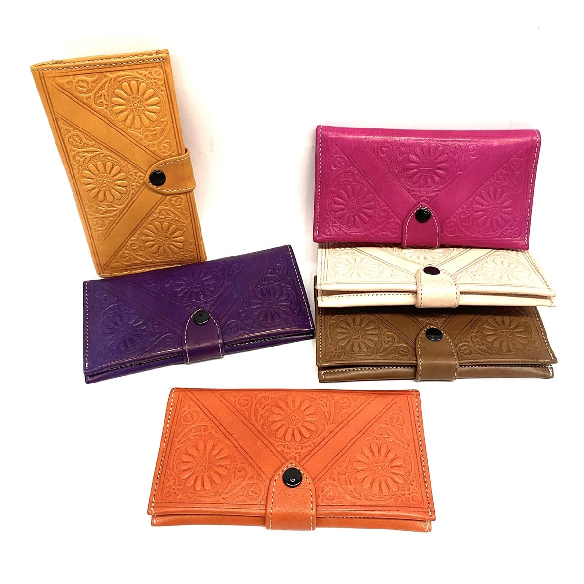 Carteira marroquina de couro Magribia - Authentic Leather Goods