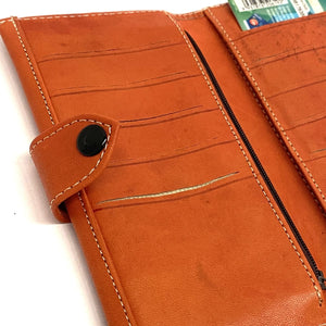 Carteira marroquina de couro Magribia - Authentic Leather Goods