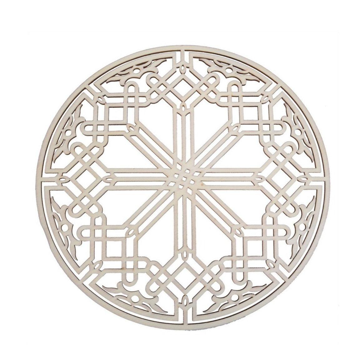 Celosía Árabe de Madera Modelo 15 - 25cm