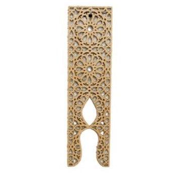 Celosía árabe de madera modelo Bab-Alhambra - 50x13cm