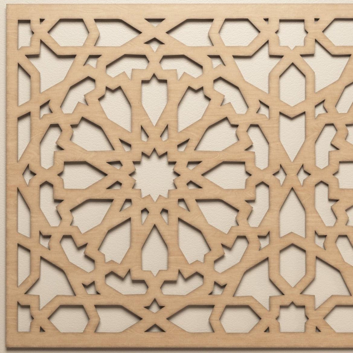 Celosía Árabe Diseño Alhambra 100x50