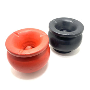 Cenicero marroquí de cerámica árabe en colores