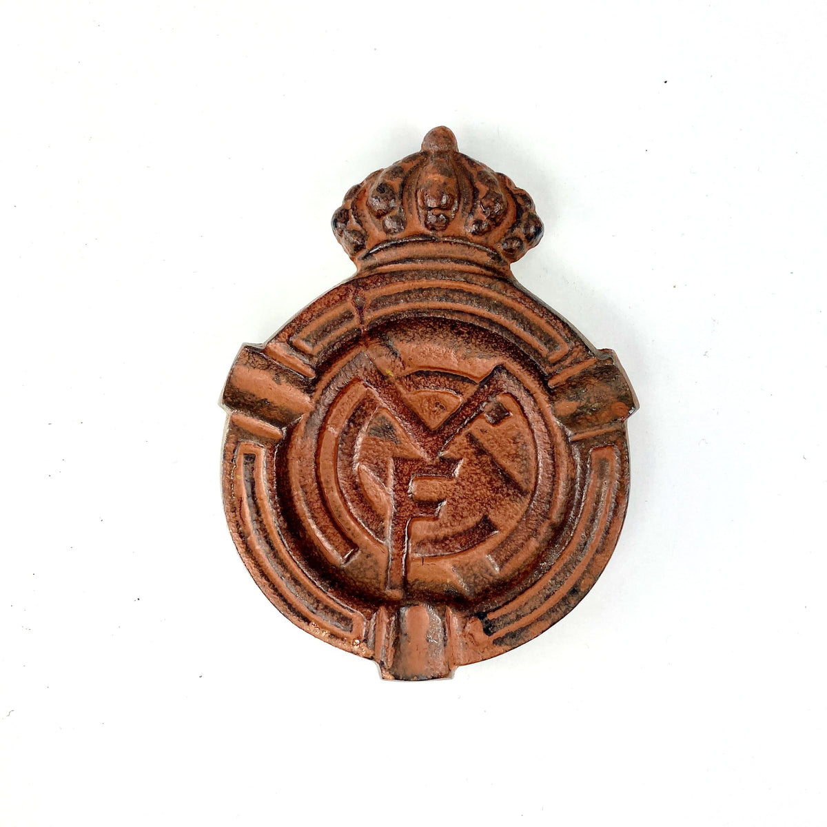 Cenicero Real Madrid vintage metal