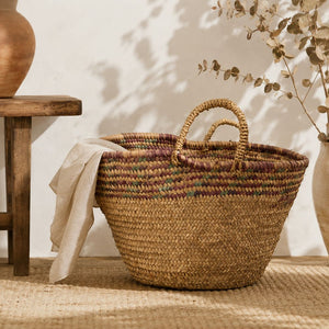 cesto mimbre natural 50x35 contexto