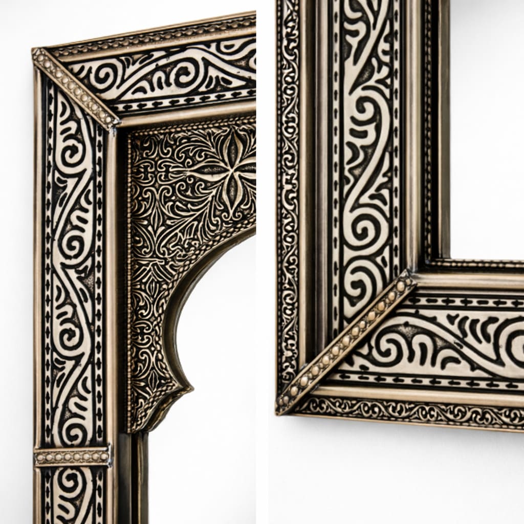 espejo árabe arco aourir detalle