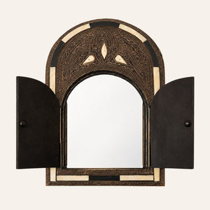 Espelho de Osso Árabe BOU REGREG 35x25 | Decoração Árabe
