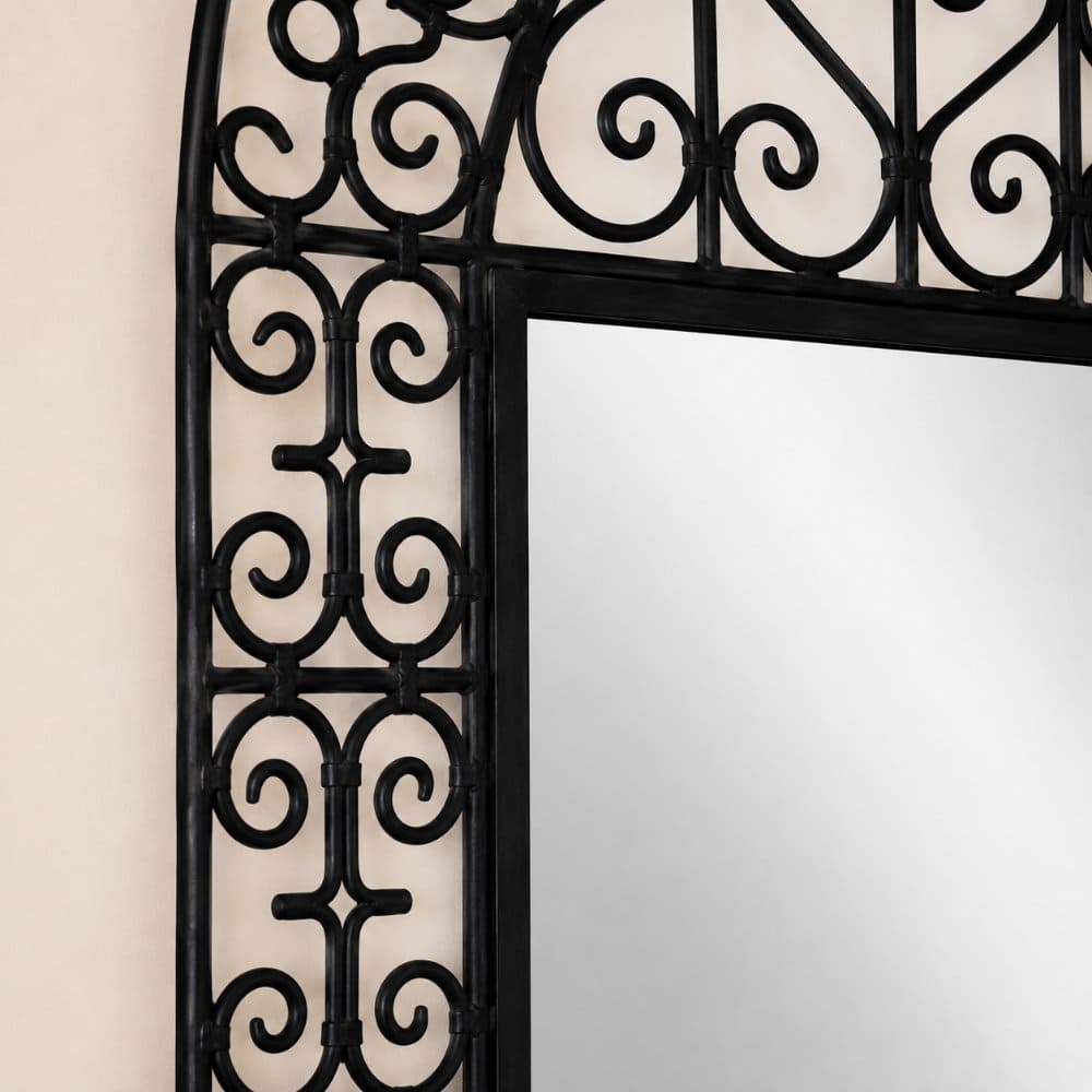 espejo marroquí forja 100x60 detalle