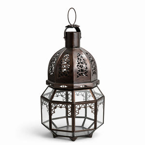 farol árabe de cristal Mudabbal