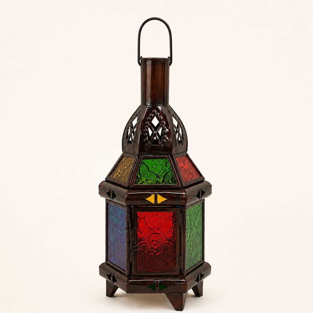 farol árabe hexagonal vela 22 morisco