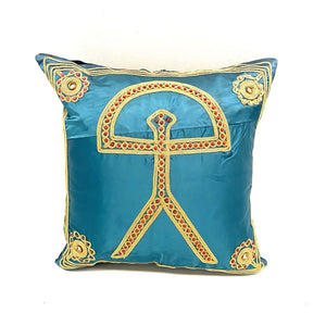 Funda de cojín Indalo Turquesa